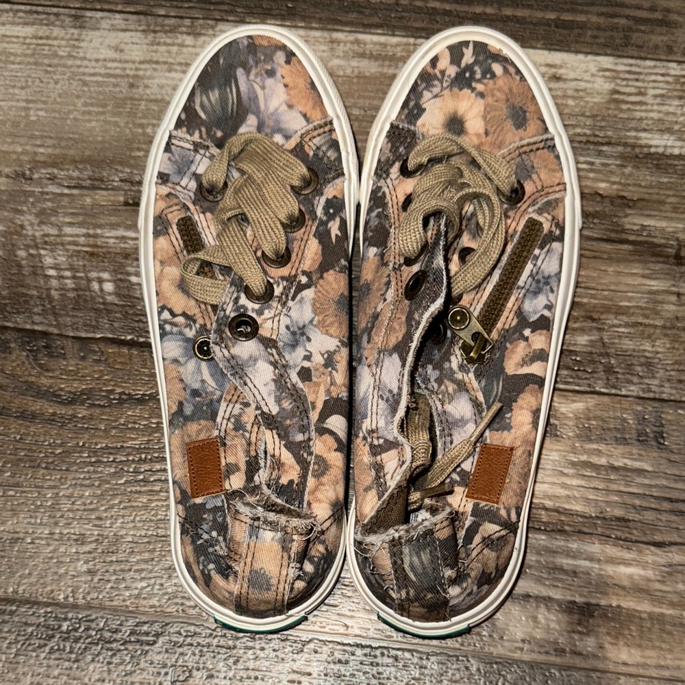 Blowfish Floral Canvas Women's Sneakers